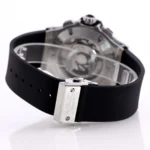 HUBLOT Big Bang 44mm Black Rubber Strap Chronograph Watch – Stainless Steel Case - Image 9