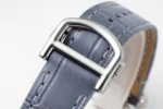 Cartier Pasha de Cartier Watch Rose Gold Blue Leather - Image 9