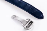 Cartier Ballon Bleu 42mm Blue Leather Watch - Image 9