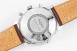 Breitling Navitimer B01 Panda Dial Brown Leather - Image 9
