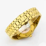 Audemars Piguet Royal Oak Perpetual Calendar Blue Dial Yellow Gold Watch - Image 9