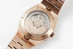 Overseas Perpetual Calendar 4300V Watch – Rose Gold with Blue Dial and Steel Bracelet - Image 9