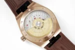 Vacheron Constantin Overseas Automatic Watch – Rose Gold Case, Brown Strap, Interchangeable Band System - Image 9