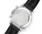 Rolex Daytona 4130 Black Dial Rubber Strap Men’s Chronograph Watch - Image 9