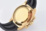 Rolex Daytona 116518 Gold Black Enamel Dial with Moissanite Stones - Image 9