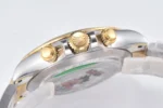 Rolex Daytona Watch with Moissanite Diamonds – Two-Tone with Mother-of-Pearl Dial - Image 9