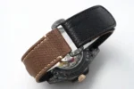 Rolex GMT-Master II Limited Edition – Carbon Fiber Case, Brown Strap, Beige Dial - Image 9