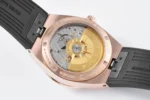 Vacheron Constantin Overseas 4500V Series – Rose Gold Case, Blue Dial, Rubber Strap Watch - Image 9
