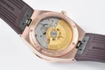 Vacheron Constantin Overseas 4500V Series – Rose Gold Case, Brown Rubber Strap, Luxury Automatic Watch - Image 9
