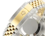 Rolex Datejust 41mm Watch – Two-Tone Steel and Gold with Black Diamond Dial - Image 10
