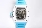 Richard Mille RM055 White Ceramic Blue Strap - Image 10