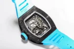 Richard Mille RM055 NTPT Blue Rubber Strap - Image 10
