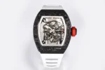 Richard Mille RM055 NTPT Carbon White Rubber (2)