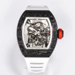 Richard Mille RM055 NTPT Carbon White Rubber (2)