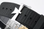 Vacheron Constantin Overseas 4500V Series – Silver Dial with Black Rubber Strap – Luxury Steel Watch - Image 10