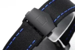 TAR Super TAG Heuer Series Watch – Black with Blue Stitching, Casual & Formal Style, 100m Waterproof, SW200 Movement - Image 4
