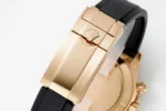 Rolex Yacht-Master 40mm Rose Gold Black Dial Rubber Strap Automatic Watch - Image 10