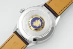 Longines Flagship Moonphase Watch Silver Brown - Image 10