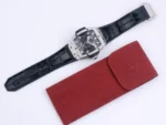 Hublot Masterpiece 906 Tourbillon Watch – Black Leather Strap, Rose Gold/Platinum Plated Case - Image 3