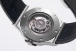 Hublot Classic Fusion Titanium Watch – Grey Dial, 45MM, Polished Brushed Case, Black Strap - Image 10