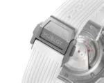 Hublot Big Bang One-Click 39mm Stainless Steel White Pave Watch – Automatic, White Strap - Image 10