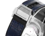 HUBLOT Big Bang One-Click 39mm Stainless Steel White Diamond-Set Watch with Blue Leather Strap - Image 10