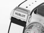 Hublot Big Bang Unico Rainbow Ceramic Watch – White with Multicolor Bezel, Automatic Chronograph, 45mm - Image 10