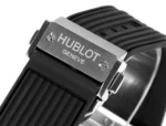 HUBLOT Spirit of Big Bang Black & Silver Limited Edition Watch – Model 642.NX.0170.RX with Rubber Strap - Image 10