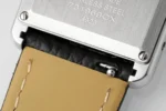 Cartier Tank Must Watch Black Leather Strap - Image 4