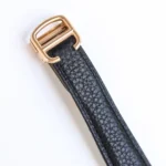Cartier Tank MK3 Automatic Watch Rose Gold Black Leather - Image 4