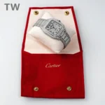 Cartier Santos Full Diamond Watch Silver - Image 10