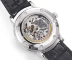 Vacheron Constantin Traditionnelle 83520/000R-9909 Mechanical Watch – Silver Dial, Black Leather Strap, Multi-Function Automatic Watch - Image 10