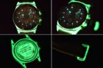Rolex Daytona Carbon Fiber Custom Edition – Champagne Dial, Brown Strap, Enhanced Night Glow Case - Image 10