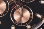 Rolex Daytona Watch – Black Dial with Rubber Strap - Image 10