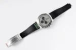 Rolex Daytona 7750 Movement – White Dial with Black Subdials, Stainless Steel Case, Rubber Strap - Image 10