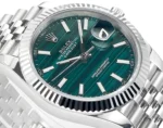 Rolex Datejust 41 Custom Malachite Dial Green Watch – F8 Exclusive Series - Image 10