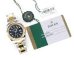 Rolex Datejust Two-Tone Black Dial Automatic Watch with 3235 Movement - Image 10