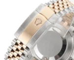 Rolex Datejust 41mm Watch – Brown Dial, Two-Tone Steel & Gold, Fluted Bezel - Image 10